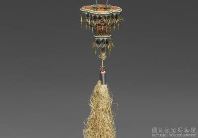 图片[3]-Gilt filigree fragrance pouch with gem inlay in the form of a flower basket with “double happiness”, Qing dynasty (1644-1911)-China Archive